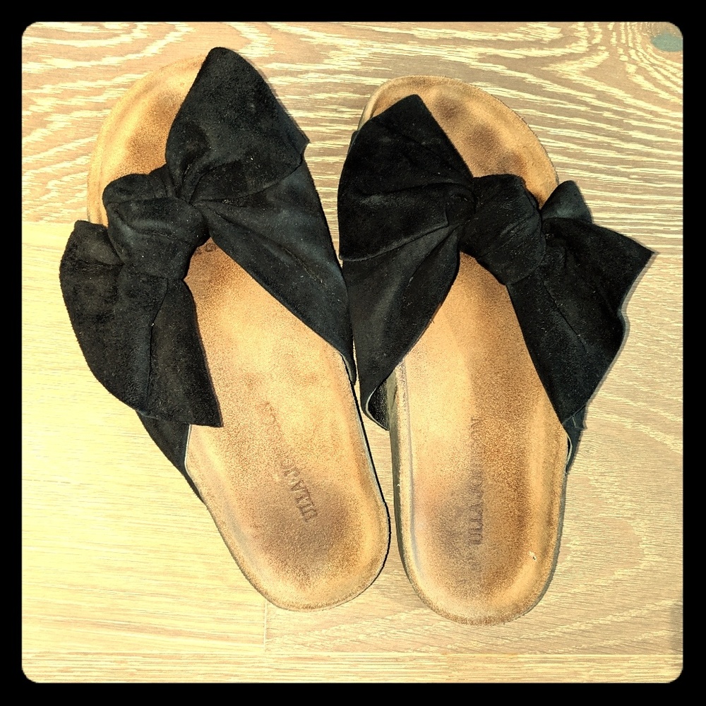 Ulla Johnson Ingrid Slides (Black)